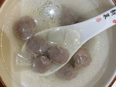 手工牛肉丸汤-鹭岛新泉客家菜·海鲜·融合菜(莲前店)