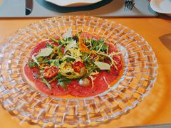 腌制生牛肉片配帕尔马芝士-牛排家(北京王府井澳门中心店)