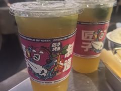 金桔冰柠茶-匠子烤鱼(东方万达店)