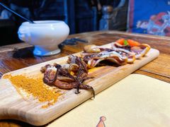 深海碳烤整只鱿鱼-凯仕国王(龙湾大街店)