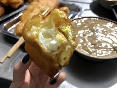 油条灌鸡蛋-李记五香豆沫