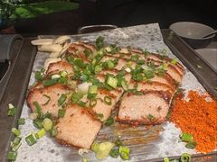 烤肉烤鸡双拼-绿茶餐厅(成都大悦城店)