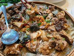 簸箕水鱼蒸家鸡-顺德佬酒楼(愉龙店)