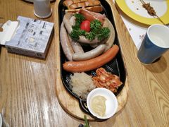 德式香肠总汇-如意部落·海鲜烧烤创意菜(金梦海湾店)