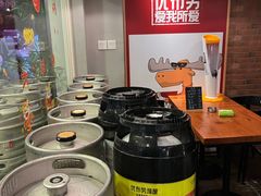 自助取餐区-优布劳精酿啤酒鲜扎闪送·(张江店)