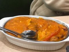 茄汁芝士焗猪扒饭-佰搭果·广式茶餐厅(西华路店)