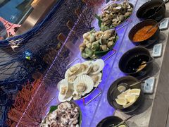 自助调料区-菲住布渴酒店自助餐厅(阿里巴巴西溪园区店)