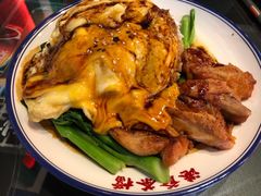 芝士滑蛋鸡扒饭-港爺茶檔·茶餐厅(东晓南路店)