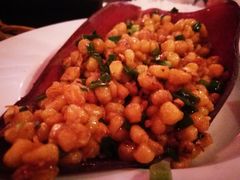 葱炒玉米-Lanterns Vietnamese Restaurant
