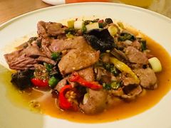 嘎公炒的肝腰双嫩-苦尽酒馆·川菜(鼓楼店)