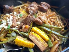 精选肋排焖面-金豆角砂锅焖面(安贞店)