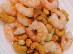 炸烹虾仁-九花山烤鸭店