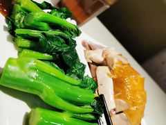 蒜茸菜心-香港新发烧腊茶餐厅(书城店)