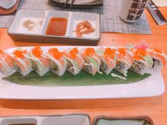 牛油果三文魚反卷-竹马炭火烤肉(南屏店)