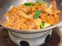 干锅纸片笋-绿茶餐厅(西单老佛爷店)