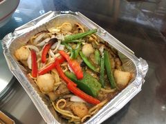 扇贝鱿鱼籽海鲜意面-达美乐比萨(文三路店)