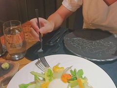 主厨沙拉配茄子酱-AZUL by FUEL蓝色·法式酒馆(琶醍店)