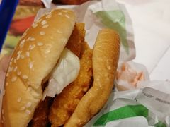 双层蜂蜜芥末鸡排堡-汉堡王(常熟美城店)