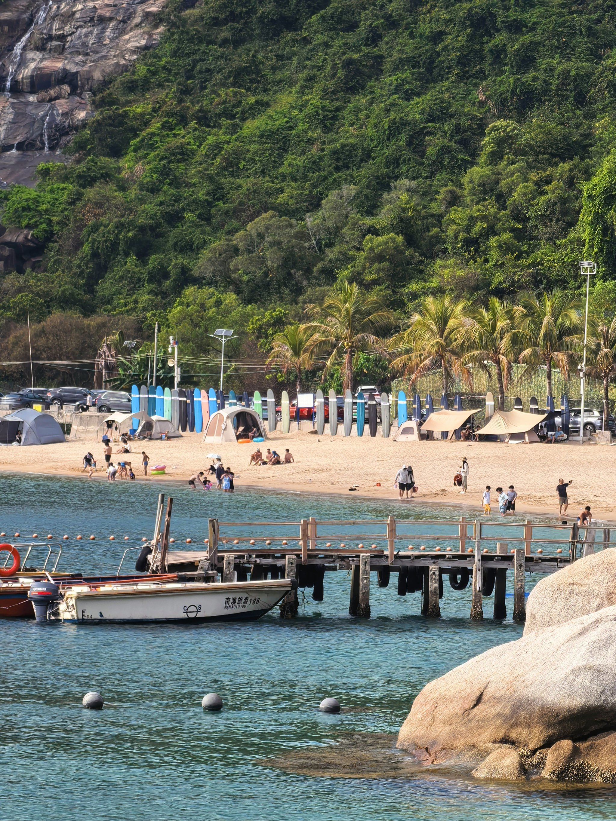深圳新开放超chill的免费沙滩!鹅公湾🏖