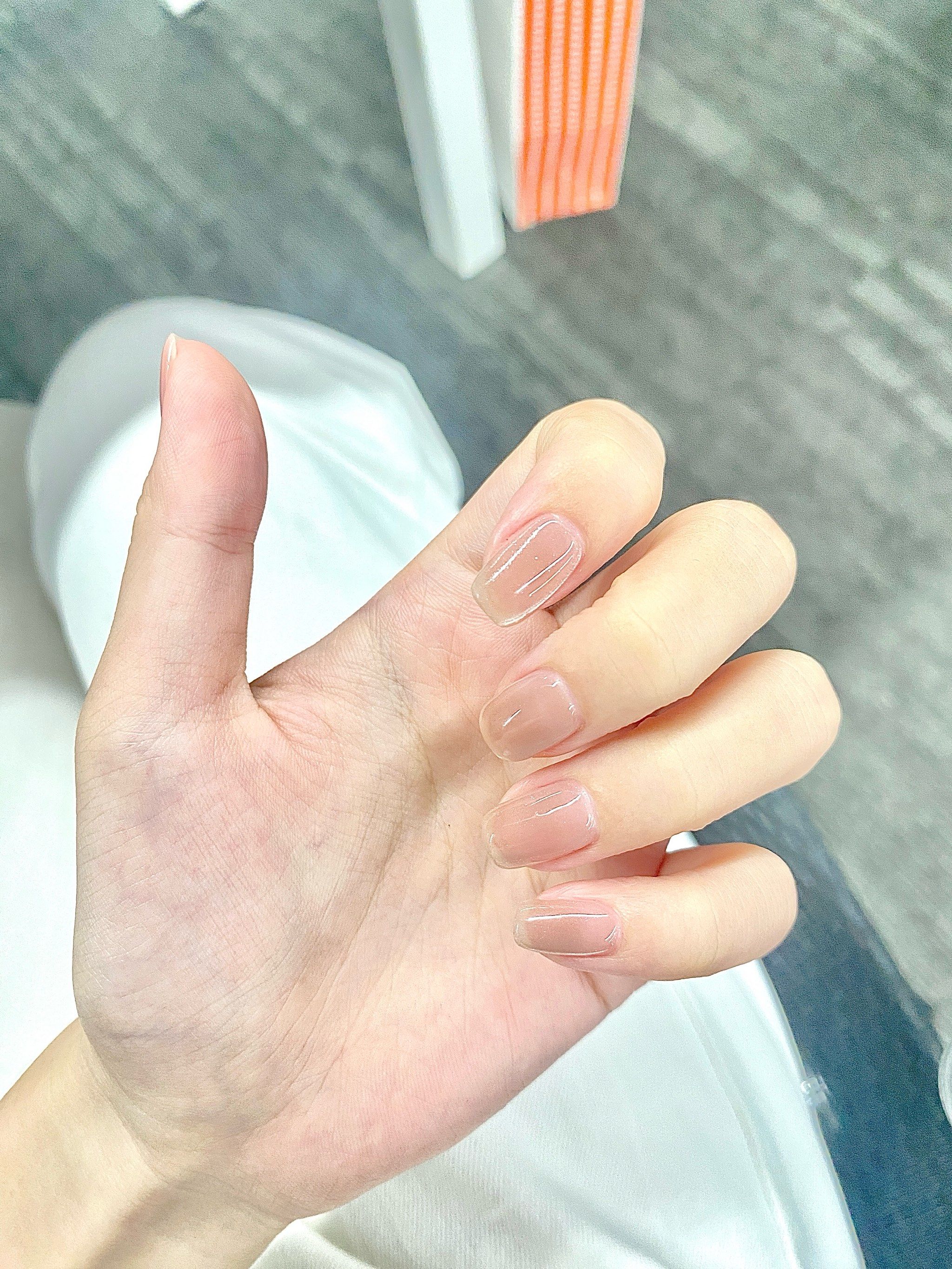 新尝试,透明感美甲get!就在潭村