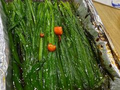 锡纸韭菜-老虎滩大连海鲜烧烤(建邺云锦路总店)