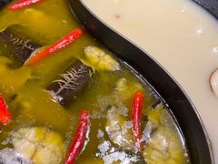鸳鸯锅底-新辣道鱼火锅(航天万源店)