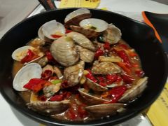 炒花甲-宝记烧烤·碳锅羊肉·羊蝎子火锅·夜食社(文体路创始店)