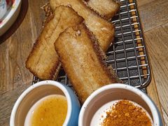 干炸带鱼-老头儿真传-老头儿油爆虾(胜利河美食街店)