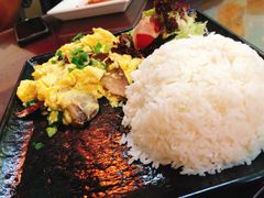 秋葵滑蛋饭-阿飛冰室(下沙店)