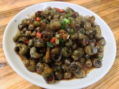 辣椒炒石螺-朗妈私房菜(婺女州店)