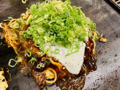 葱烧牛筋大阪烧-鹤桥风月(梅田)