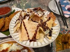 巧克力甜甜乳扇-浩海火燒雲傣家菜(芮欧百货店)