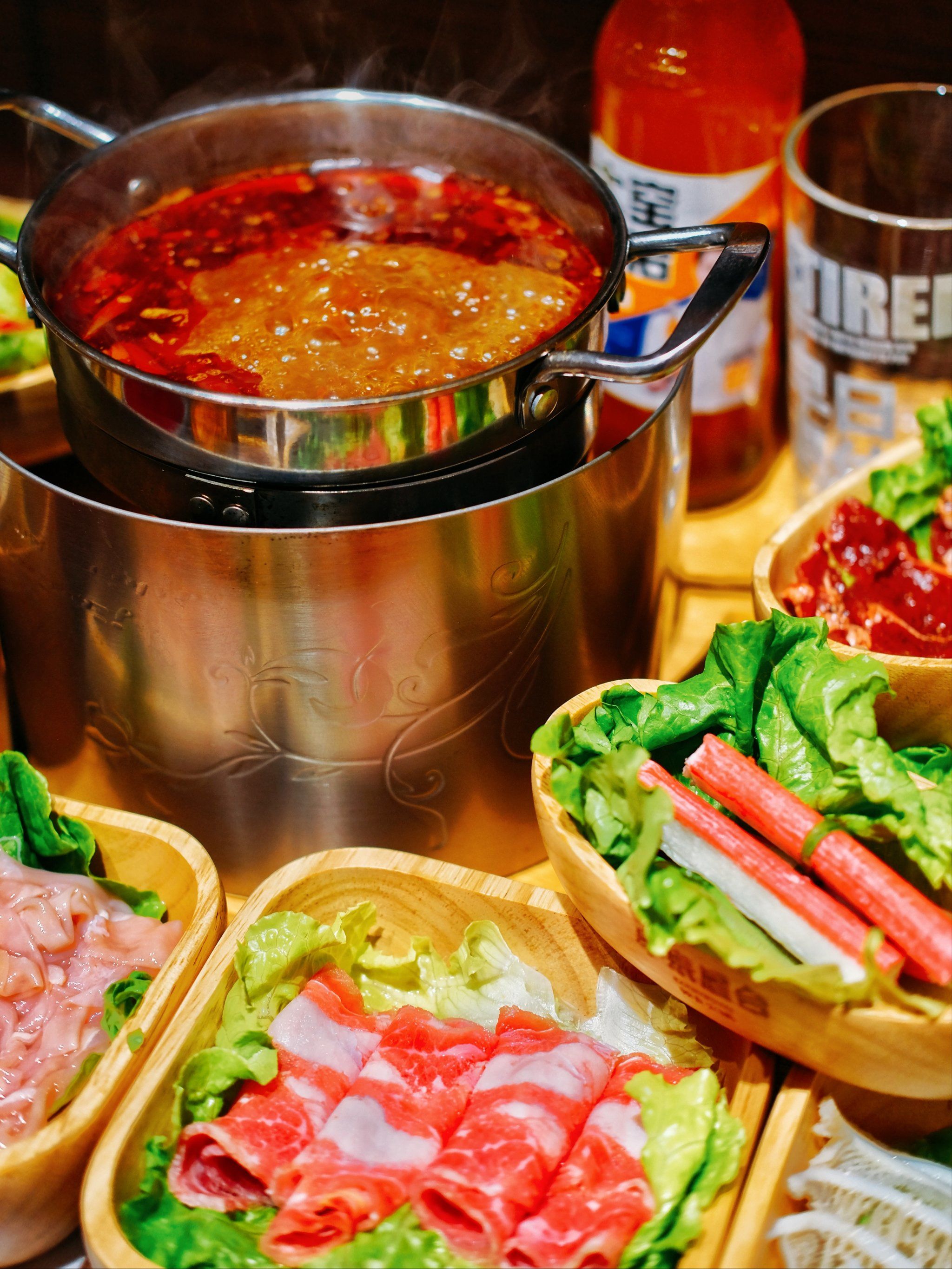 一人食火锅太有趣了!