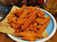 蛋黄焗红薯-经典老菜坊·开封灌汤包(火车站店)