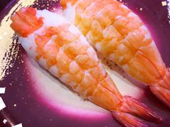 特大红虾手握-回转寿司 活美登利(池袋西武店)