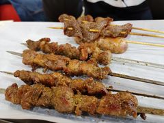 新疆羊肉小串-宝记烧烤·碳锅羊肉·羊蝎子火锅·夜食社(文体路创始店)