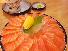 挪威三文鱼刺身-万岁寿司(万国店)