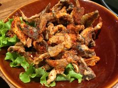 椒盐蘑菇-有才叔的小馆(招商依云曲江店)