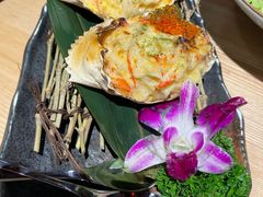 芝士焗蟹宝-鲔吞·和牛寿喜烧(闵行区绿瘦酒店)