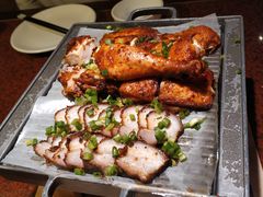 绿茶烤鸡烤肉合拼-绿茶餐厅(华联万柳店)