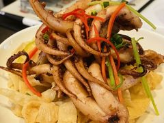 京葱焗椒盐鱿鱼须-美心·翠园(港汇恒隆广场店)