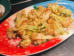 蒜苗炒台山菜花-粤·向群饭店(二沙岛店)