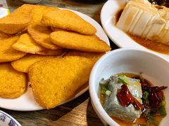 炸窝头-玫瑰红烤羊排(北新桥三条店)