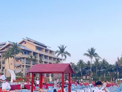 -亚龙湾希尔顿自助餐厅·海鲜·烧烤·沙滩BBQ·现场乐队