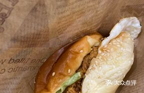 Crunchy Chicken Egg Burger