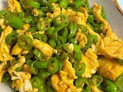 辣子鸡蛋-上王村王家三合院农家乐
