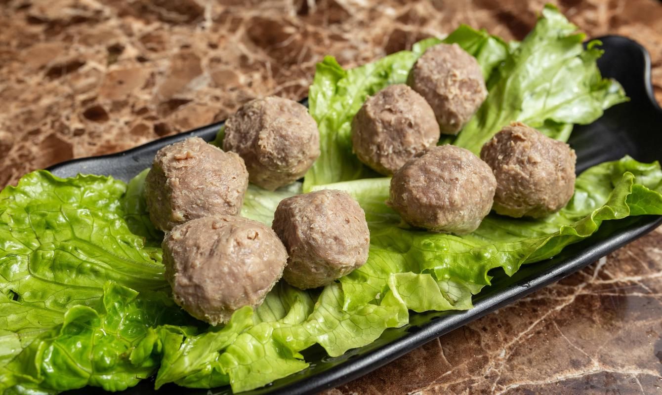 潮汕美食牛肉丸