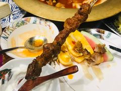烤羊肉串-阿罗新疆菜(人民广场店)