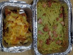 羅勒雞丁義大利麵+小份芝士雞塊-达美乐比萨(商城路店)