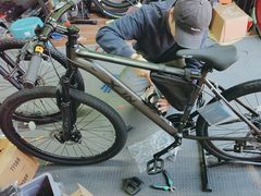 -道路口单车爱瓦士dahon大行